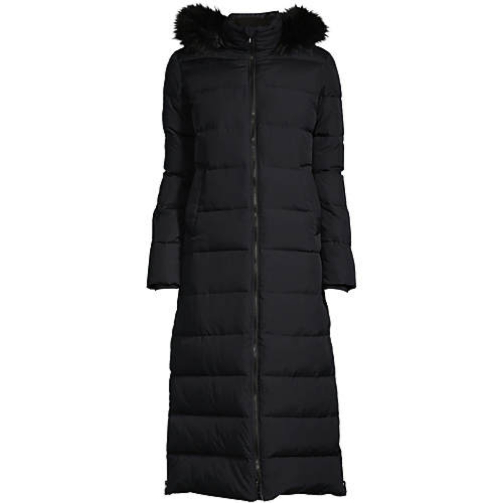 Lands End Maxi feather down long coat sz S 6-8